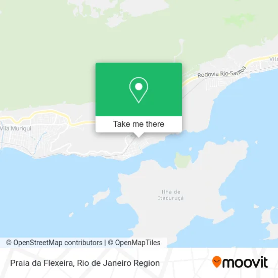 Praia da Flexeira map
