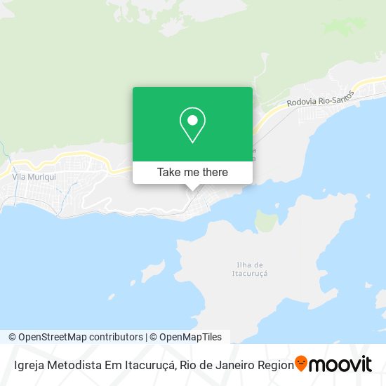 Igreja Metodista Em Itacuruçá map