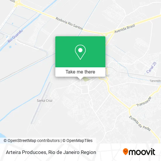 Arteira Producoes map