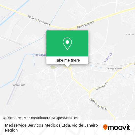 Medservice Serviços Medicos Ltda map