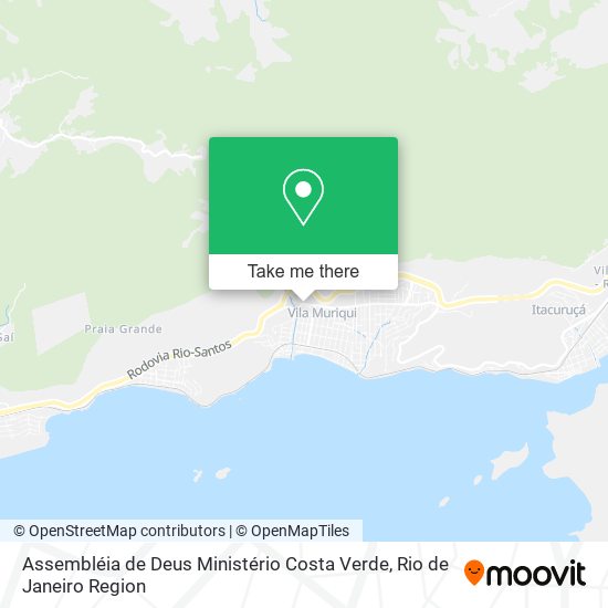Assembléia de Deus Ministério Costa Verde map