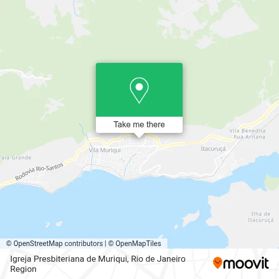 Igreja Presbiteriana de Muriqui map
