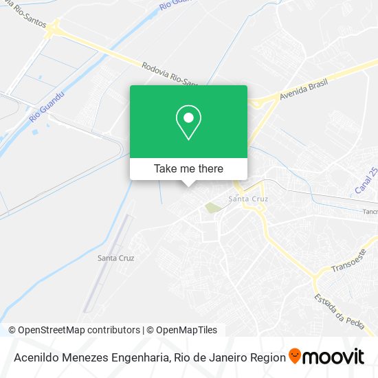 Mapa Acenildo Menezes Engenharia