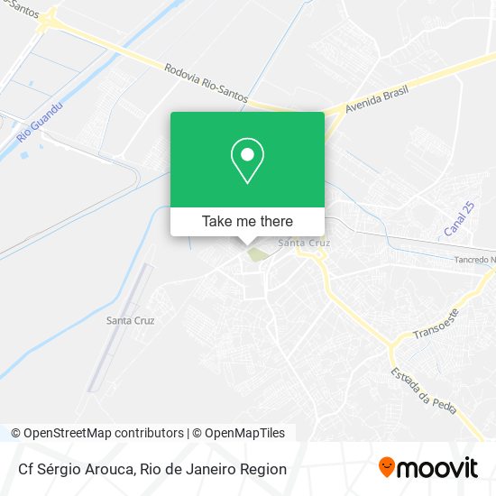 Cf Sérgio Arouca map