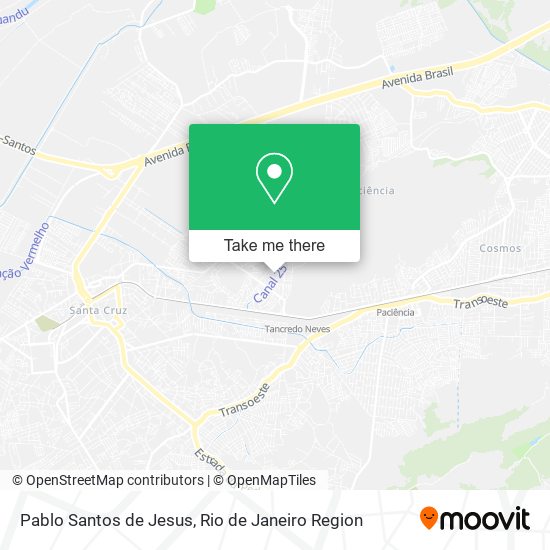 Pablo Santos de Jesus map
