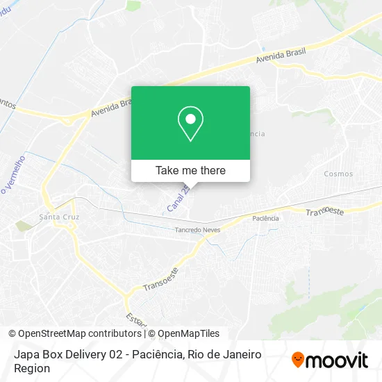 Japa Box Delivery 02 - Paciência map