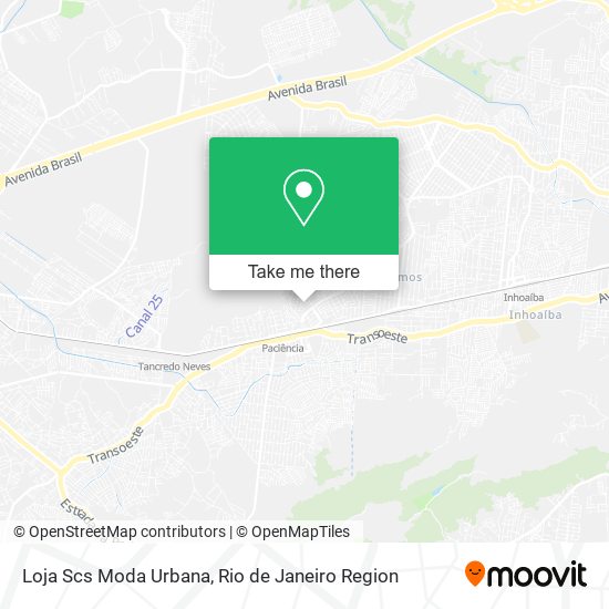 Loja Scs Moda Urbana map