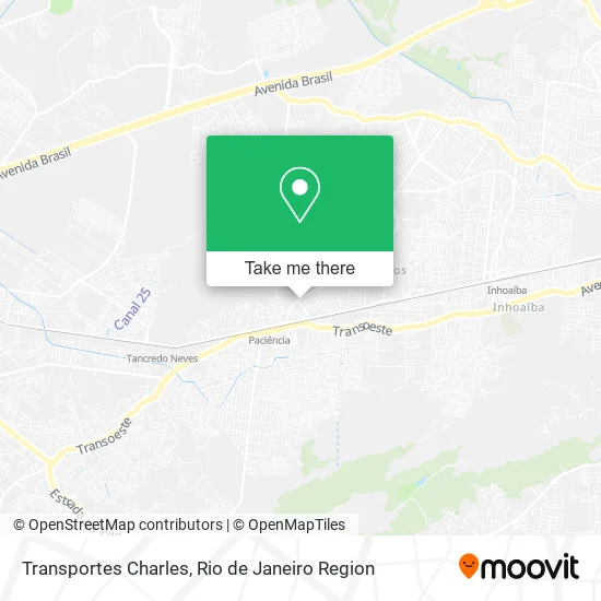 Transportes Charles map