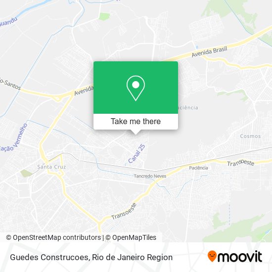 Guedes Construcoes map