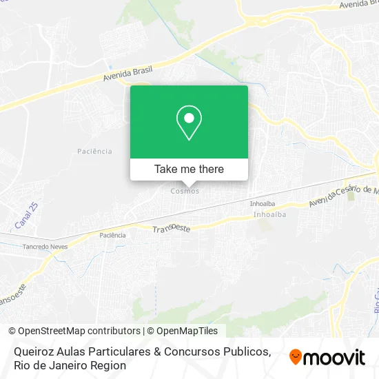 Queiroz Aulas Particulares & Concursos Publicos map