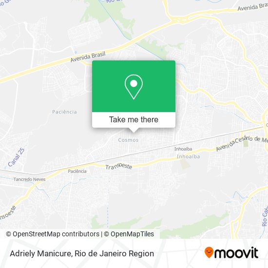 Adriely Manicure map