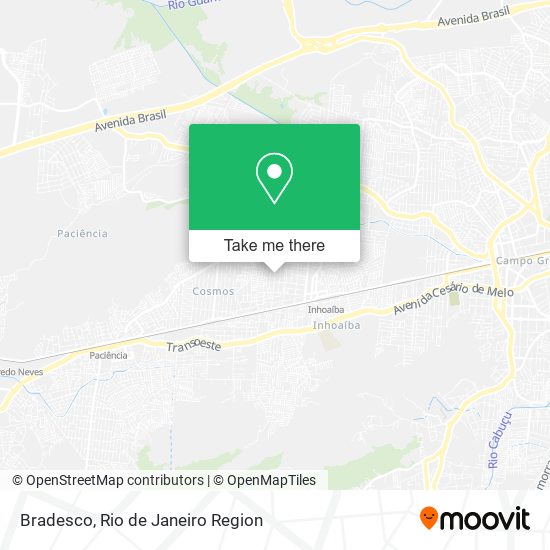 Bradesco map