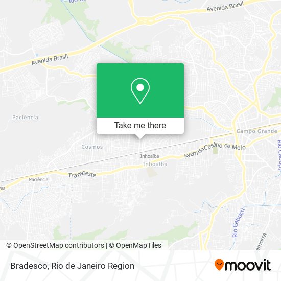 Bradesco map