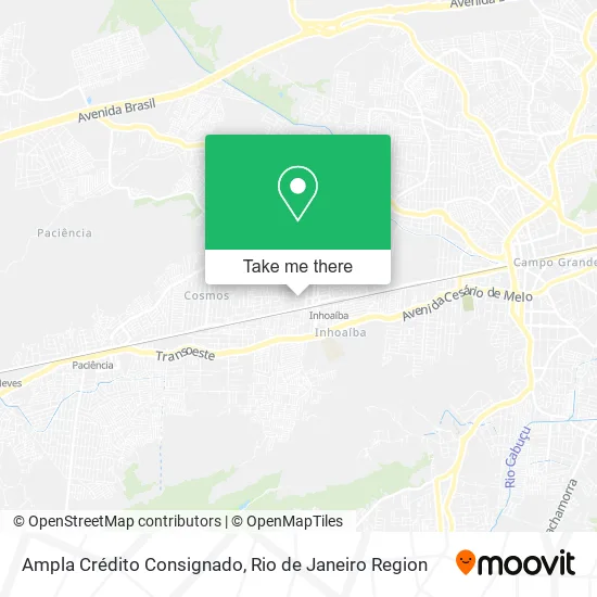 Ampla Crédito Consignado map