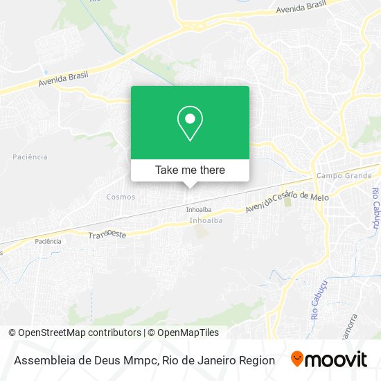 Assembleia de Deus Mmpc map