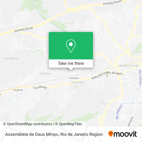 Assembleia de Deus Mmpc map