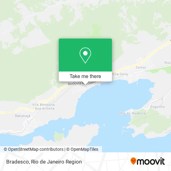 Bradesco map