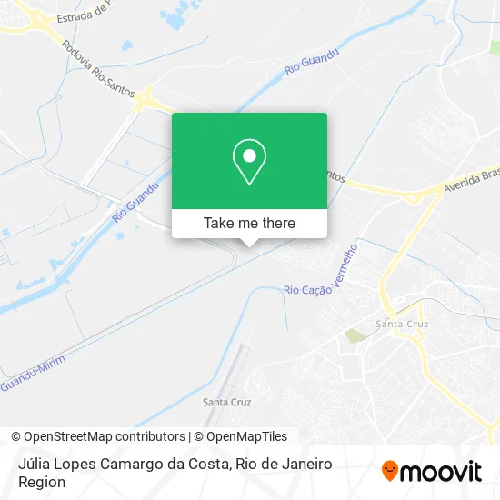 Júlia Lopes Camargo da Costa map