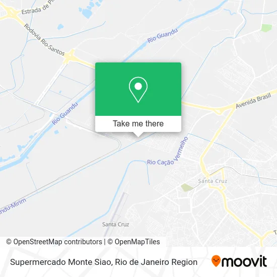 Supermercado Monte Siao map