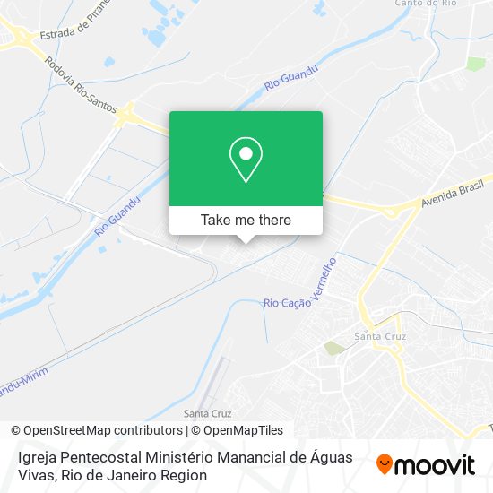 Igreja Pentecostal Ministério Manancial de Águas Vivas map