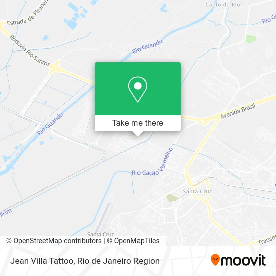 Jean Villa Tattoo map