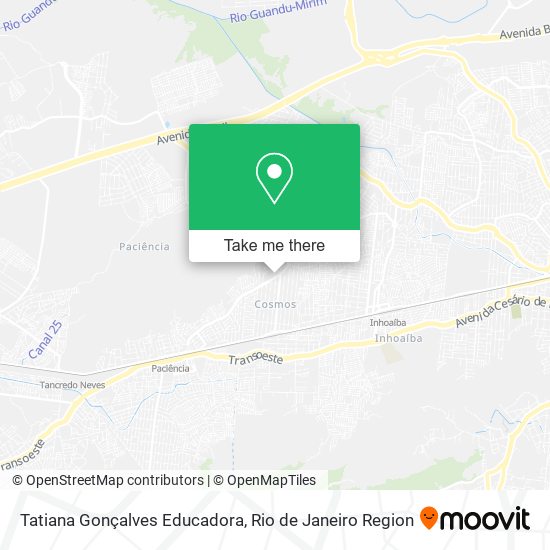 Tatiana Gonçalves Educadora map