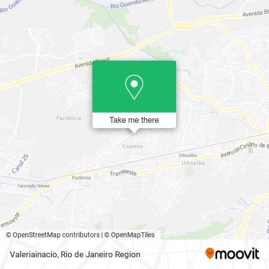 Valeriainacio map