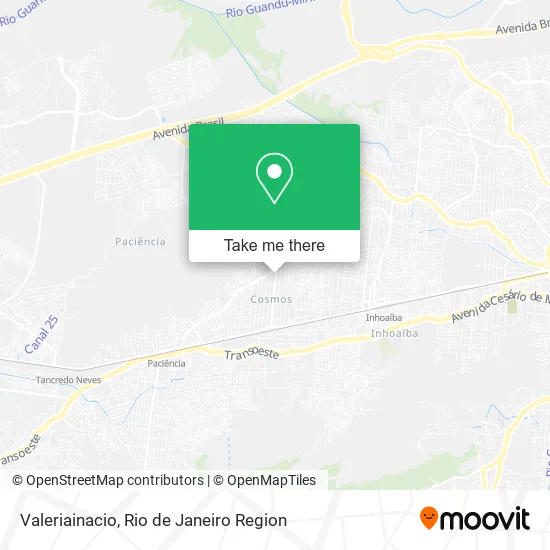 Valeriainacio map