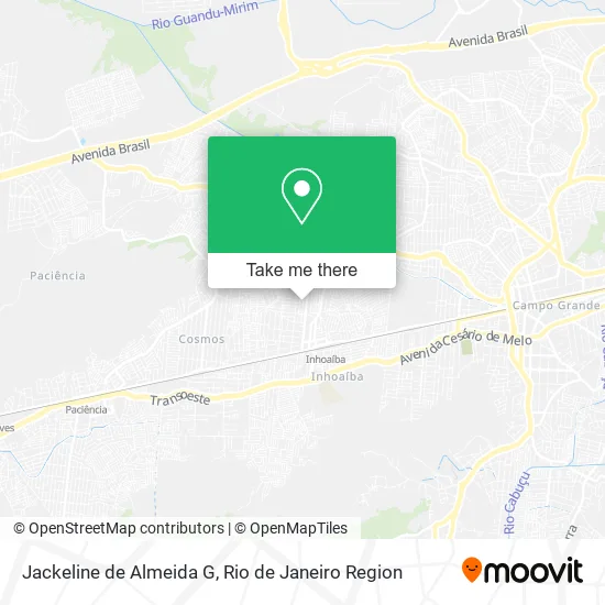 Jackeline de Almeida G map