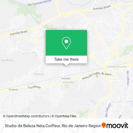 Studio de Beleza Néia Coiffeur map