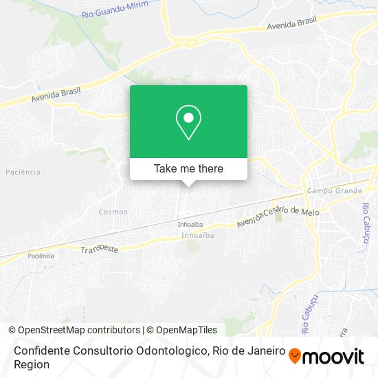 Confidente Consultorio Odontologico map