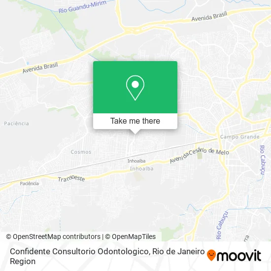 Confidente Consultorio Odontologico map