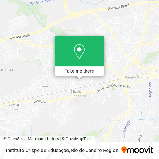 Instituto Crispe de Educação map