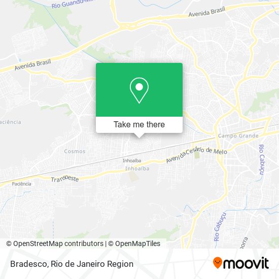 Bradesco map