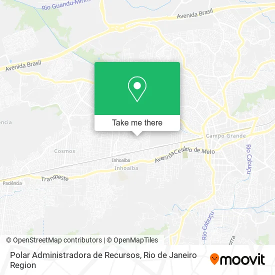 Polar Administradora de Recursos map