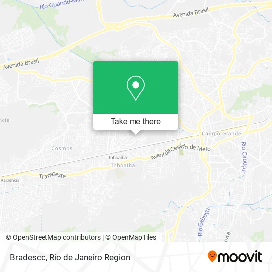 Bradesco map