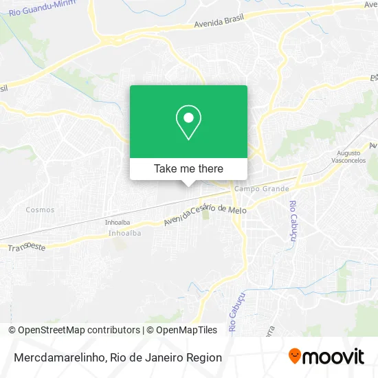 Mercdamarelinho map