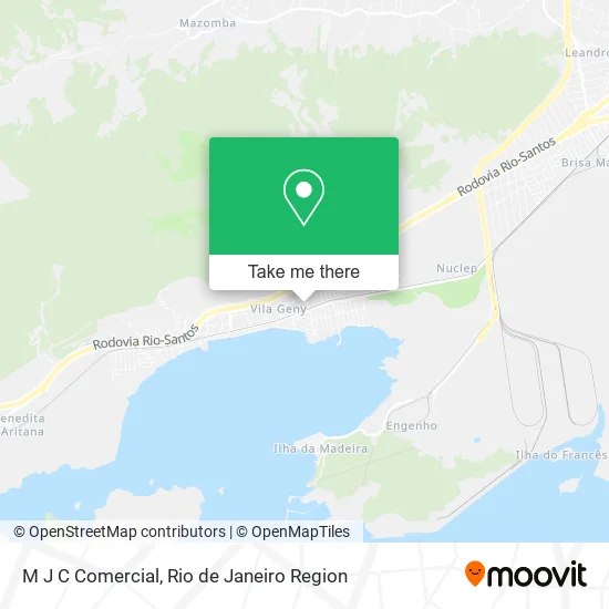 M J C Comercial map