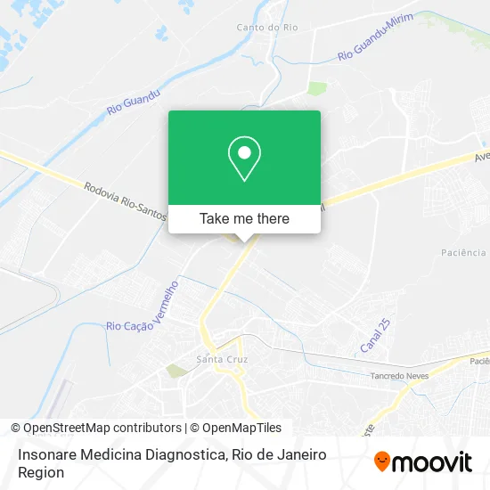 Insonare Medicina Diagnostica map