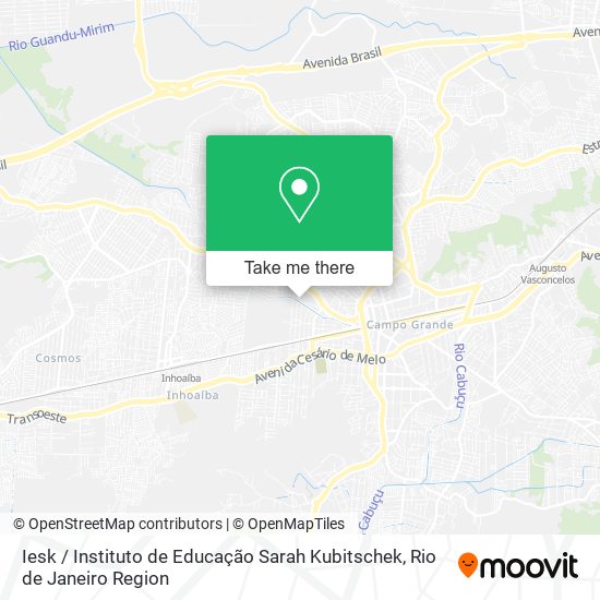 Iesk / Instituto de Educação Sarah Kubitschek map