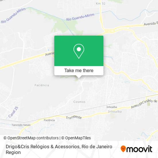 Drigo&Cris Relógios & Acessorios map