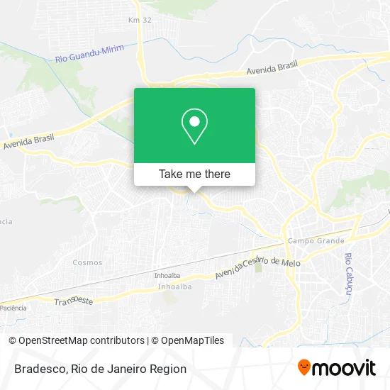 Bradesco map