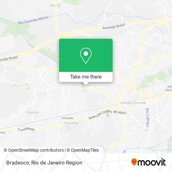 Bradesco map