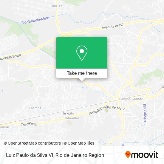Luiz Paulo da Silva VI map