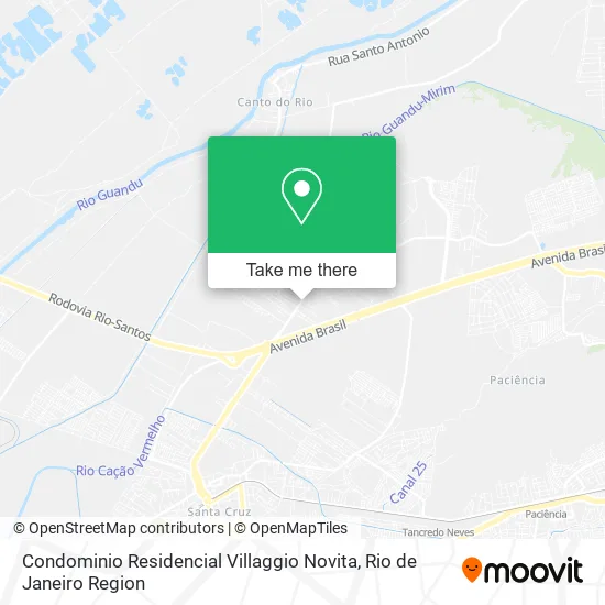 Condominio Residencial Villaggio Novita map