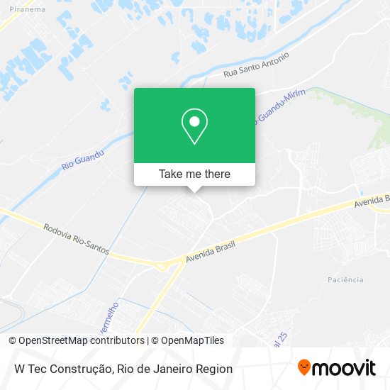 W Tec Construção map