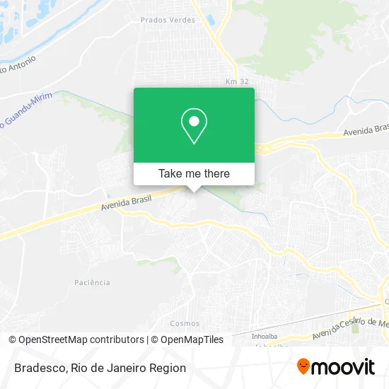 Bradesco map