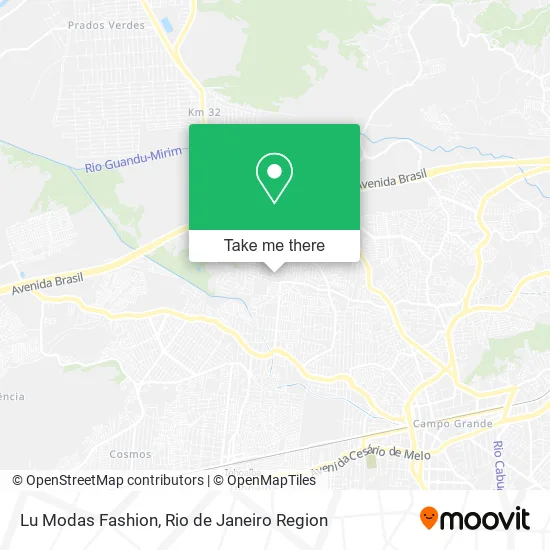 Lu Modas Fashion map