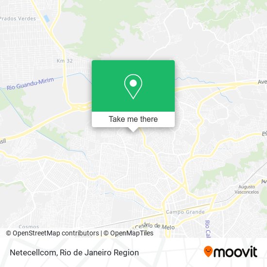 Netecellcom map