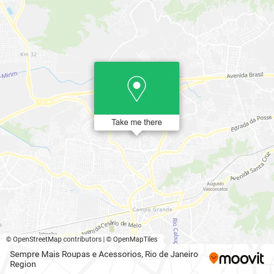 Sempre Mais Roupas e Acessorios map